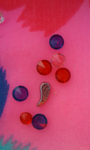 Angel Wing Floating Charm