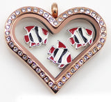 Fish Floating Locket Charm