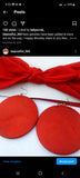 Red "BeYoutiful Twist" Headband