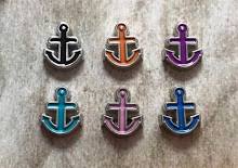 Pink Anchor Charm