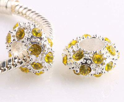 Chunky Tibetan Murano Charm Beads